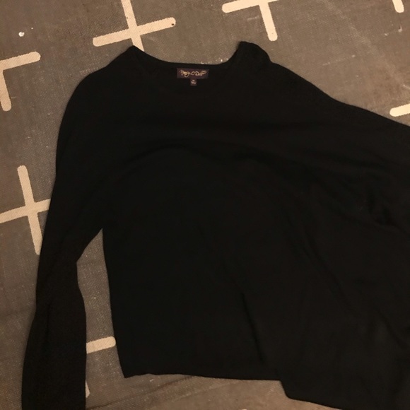 Designer Drape One Sleeve Sweater - Picture 1 of 2